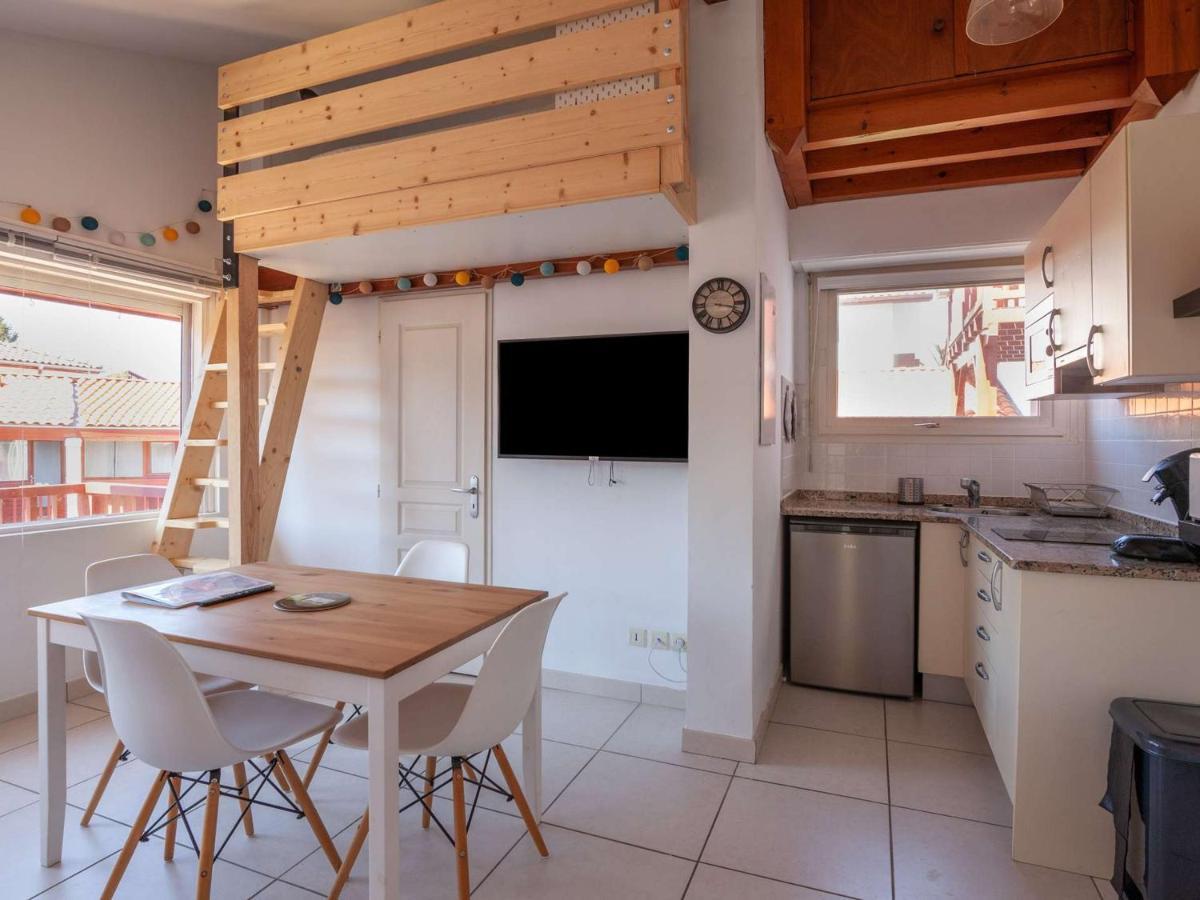 Appartement Cosy Avec Mezzanine, Balcon Et Parking A 300M De La Plage - Fr-1-2-382 Hendaye Exteriör bild